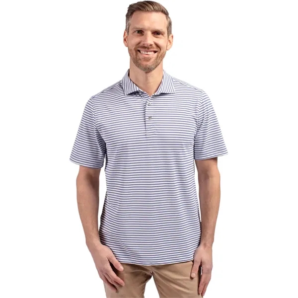Men's polo with UPF 25+ protection, moisture-wicking performance, and self-fabric collar.... from ASI 47965 Cutter & Buck