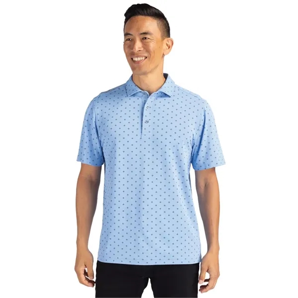 Men's polo with UPF 25+ sun protection, moisture-wicking performance, self-fabric collar,... from ASI 47965 Cutter & Buck