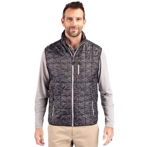 Men's puffer vest with a full-zip, insulation, wind and water resistance,... from ASI 47965 Cutter & Buck