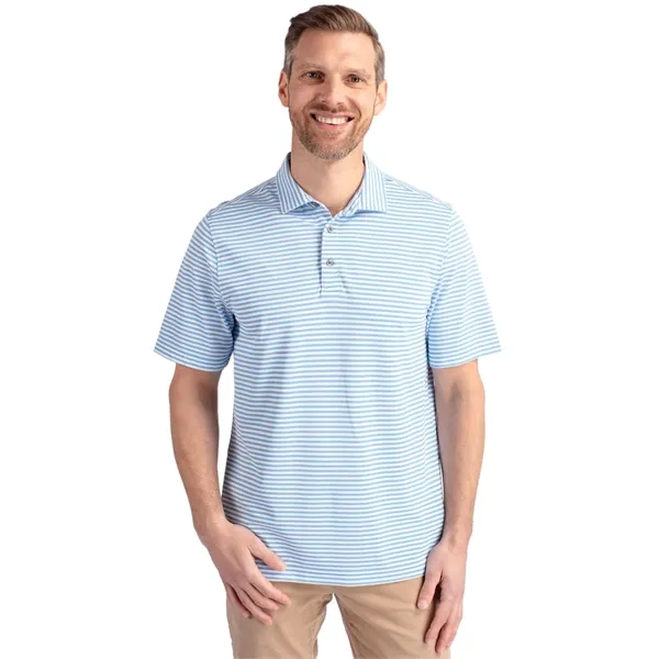 Men's polo with UPF 25+ protection, moisture-wicking performance, self-fabric collar, and... from ASI 47965 Cutter & Buck