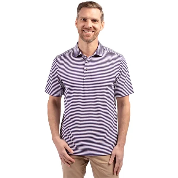 Men's polo with UPF 25+ protection, moisture-wicking performance, self-fabric collar, and... from ASI 47965 Cutter & Buck