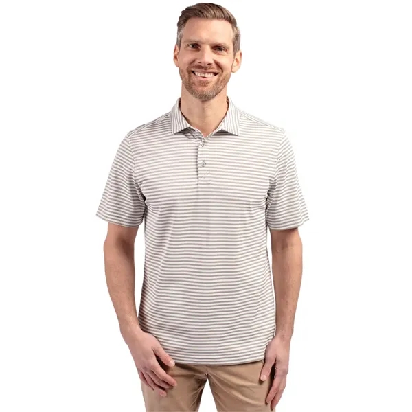 Men's polo with UPF 25+ protection, moisture-wicking performance, self-fabric collar, and... from ASI 47965 Cutter & Buck