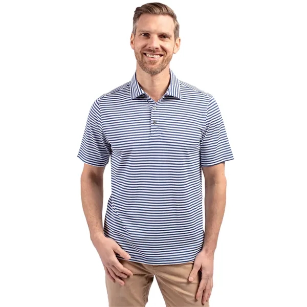 Men's polo with UPF 25+ protection, moisture-wicking performance, self-fabric collar, and... from ASI 47965 Cutter & Buck