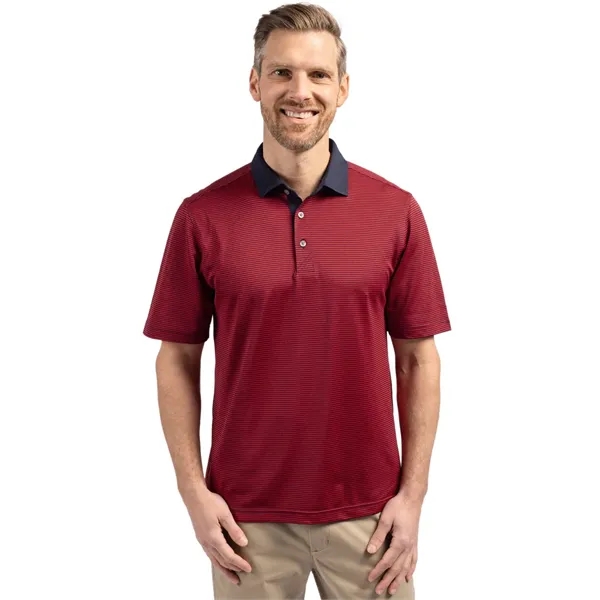 Men's polo with UPF sun protection, moisture-wicking performance, and collar.... from ASI 47965 Cutter & Buck
