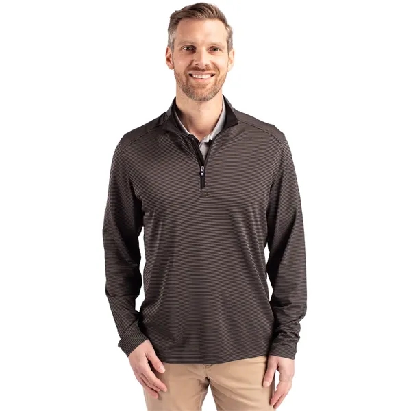 Men's sweatshirt with a quarter zip, UPF sun protection, moisture-wicking performance,... from ASI 47965 Cutter & Buck