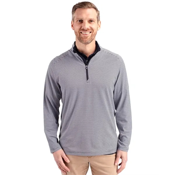 Men's sweatshirt with a quarter zip, UPF sun protection, moisture-wicking performance,... from ASI 47965 Cutter & Buck