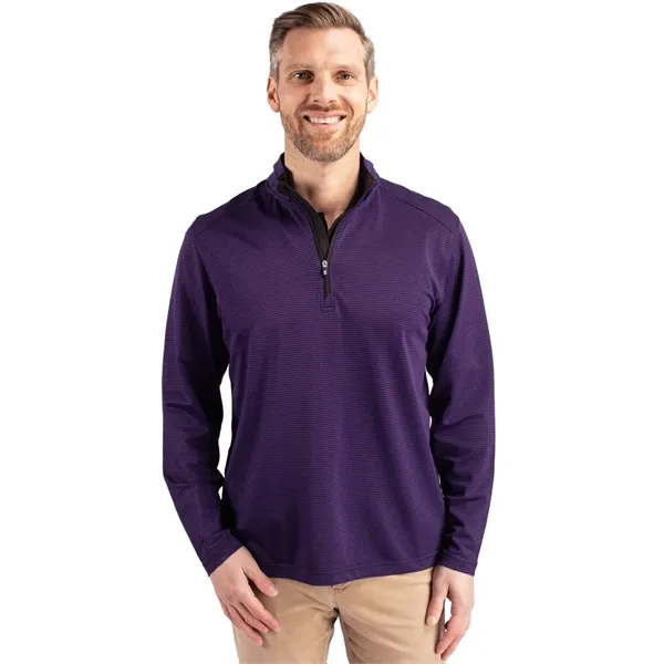 Men's sweatshirt with a quarter zip, UV protection, moisture-wicking performance, and... from ASI 47965 Cutter & Buck