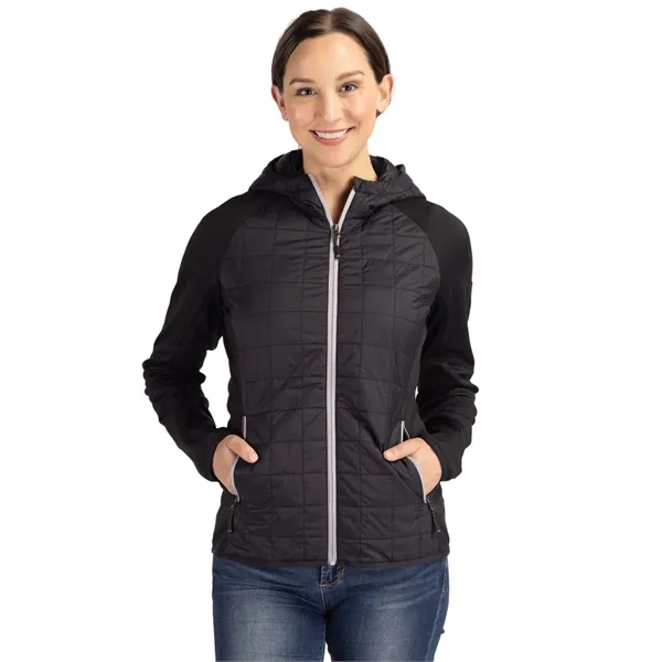 Women's jacket with a full-zip, down-alternative insulation, and hood.... from ASI 47965 Cutter & Buck
