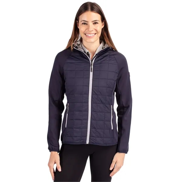 Women's jacket with a full-zip, down-alternative insulation, and hood.... from ASI 47965 Cutter & Buck