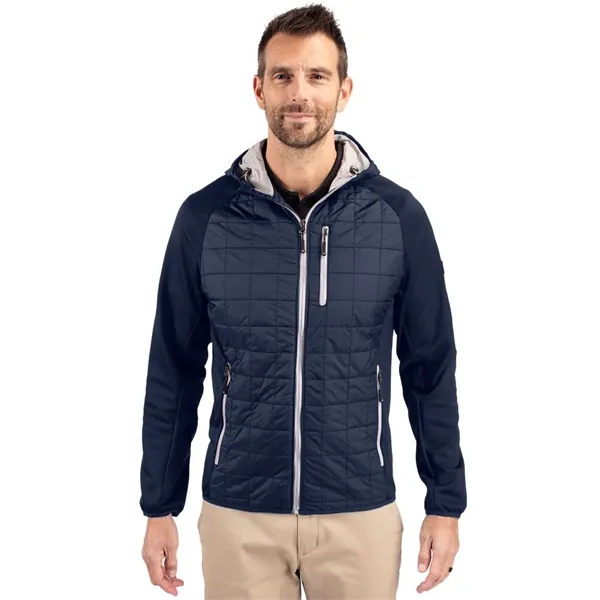 Men's jacket with a full-zip, down-alternative insulation, and hood.... from ASI 47965 Cutter & Buck
