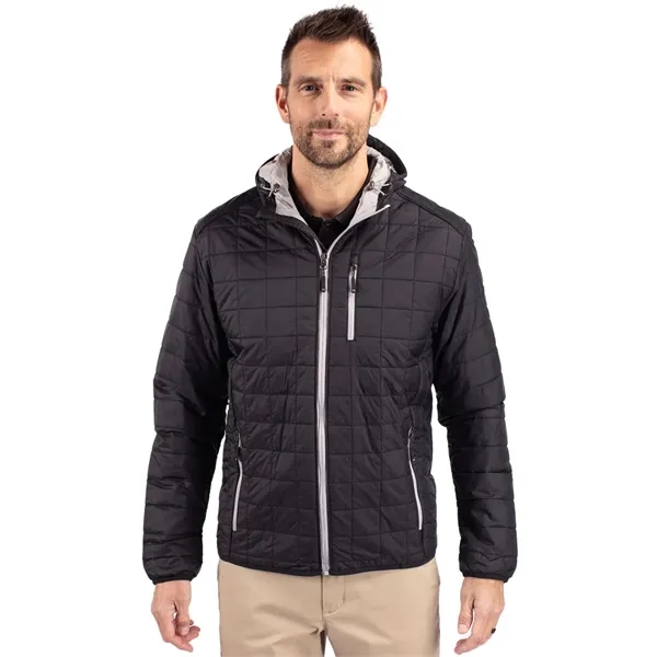 Men's jacket with a full-zip, down-alternative insulation, hood, and wind and... from ASI 47965 Cutter & Buck