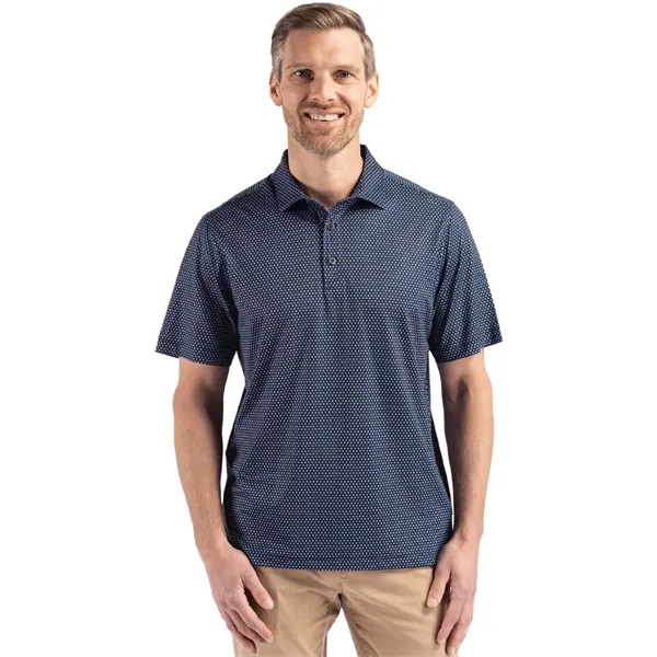 Cutter & Buck Pike Eco Shadow Check Print Recycled Mens B...... from ASI 47965 Cutter & Buck