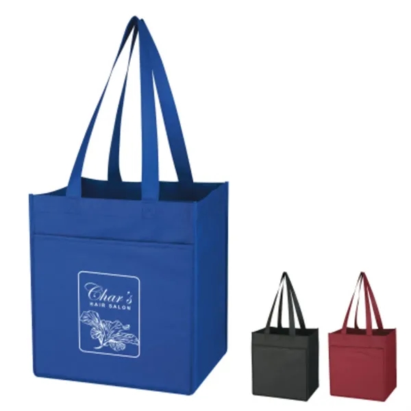This reusable tote bag is made from water-resistant polypropylene, featuring six... from ASI 65595 Kool Pak