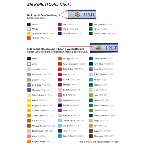 This 1" x 5" woven luggage tag is durable, fits a... from ASI 92980 WOV-IN® / Universal Strap/Wov-In Line