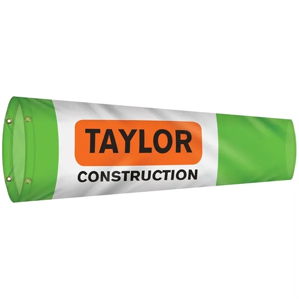 18" x 48" Custom Digitally Printed Knitted Polyester Windsocks... from ASI 80228 Quinn