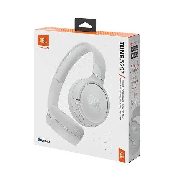 The JBL Tune 520BT headphones stream powerful JBL Pure Bass sound... from ASI 61005 Hirsch Gift Inc