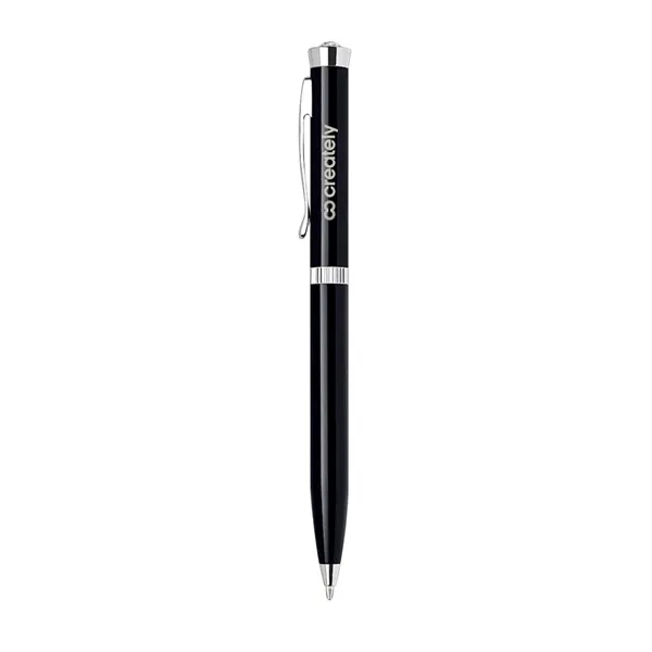 Aluminum twist action ballpoint pen with slim body with lustrous enamel... from ASI 31517 Admart Products / Admart Line