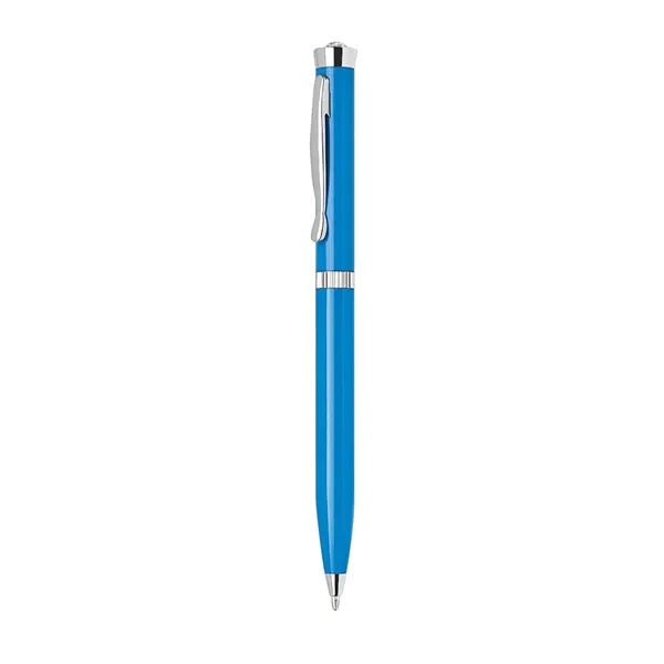 Aluminum twist action ballpoint pen with slim body with lustrous enamel... from ASI 31517 Admart Products / Admart Line