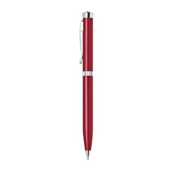 Aluminum twist action ballpoint pen with slim body with lustrous enamel... from ASI 31517 Admart Products / Admart Line