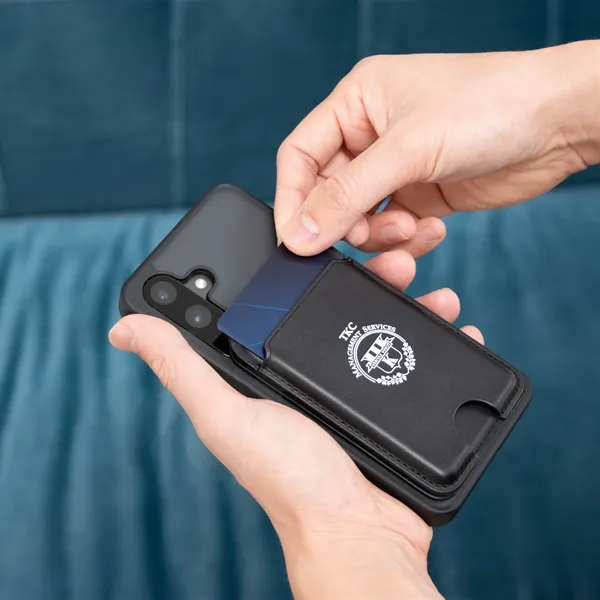 Portable MagSafe PU leather phone wallet and stand.... from ASI 68190 Lungsal / Lungsal