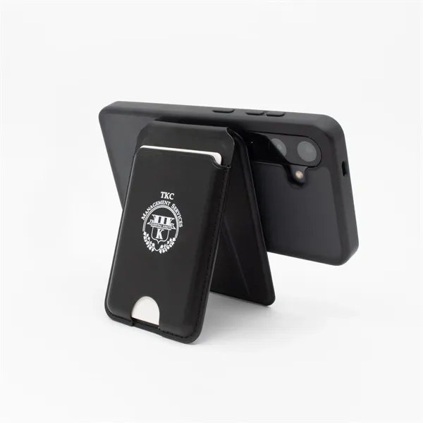 Portable MagSafe PU leather phone wallet and stand.... from ASI 68190 Lungsal / Lungsal