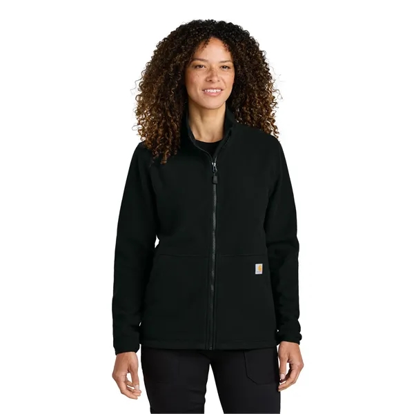 Carhartt Women's Textured Full-Zip Fleece Jacket... from ASI 84863 SanMar