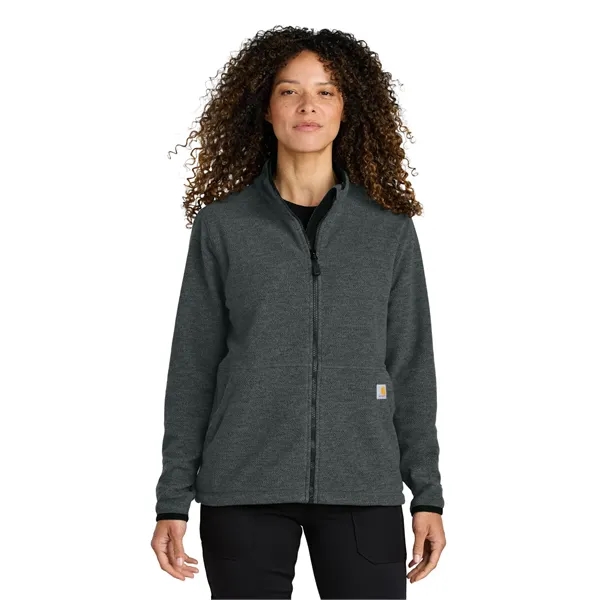 Carhartt Women's Textured Full-Zip Fleece Jacket... from ASI 84863 SanMar