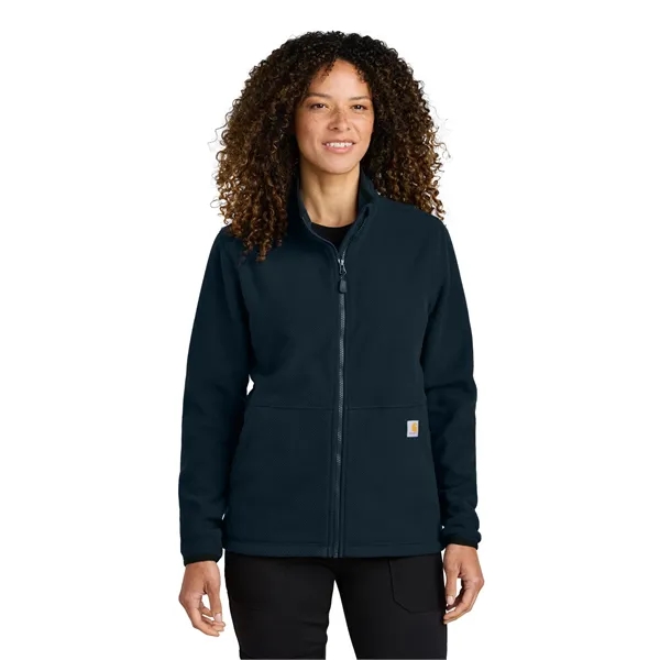 Carhartt Women's Textured Full-Zip Fleece Jacket... from ASI 84863 SanMar