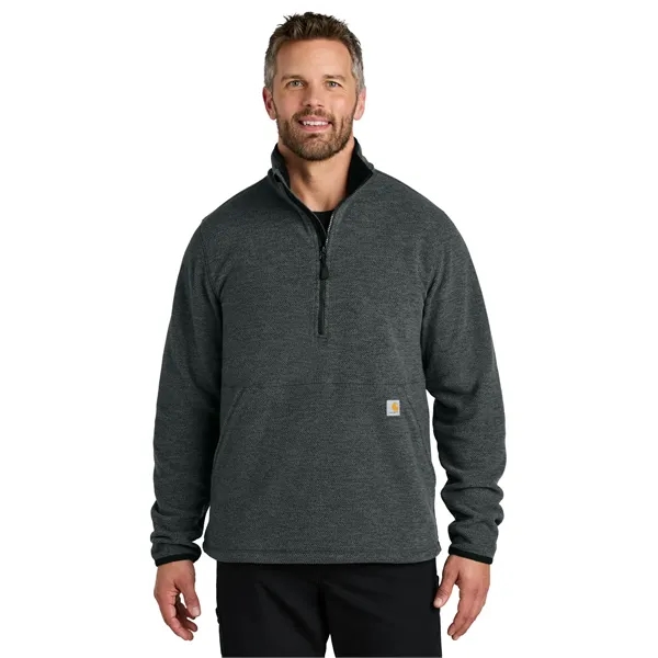 Carhartt Textured 1/2-Zip Fleece Jacket... from ASI 84863 SanMar