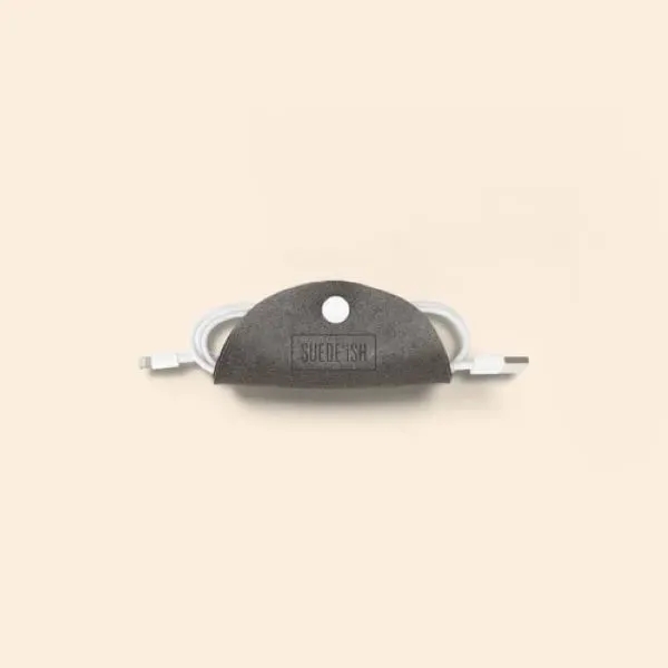 A flat, foldable neoprene cord organizer covered in a luxurious faux... from ASI 74710 Numo / NUMO