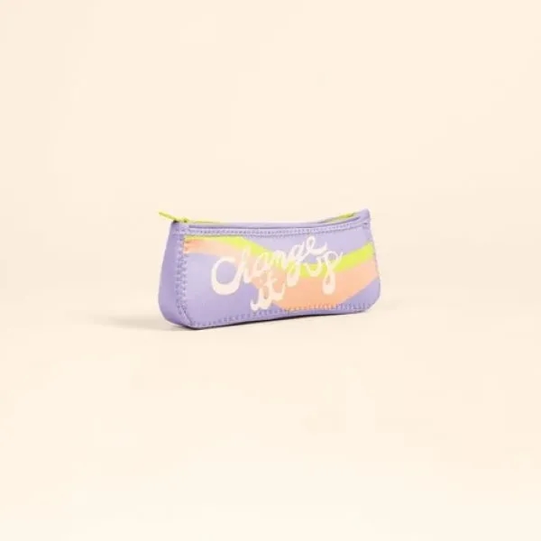 High-Quality Neoprene  pouch w/a zipper closure & customizable colored stitching... from ASI 74710 Numo