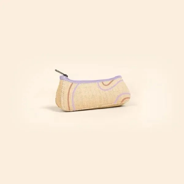 High quality gusseted burlap/neoprene wet suit material pouch with a zipper... from ASI 74710 Numo / NUMO