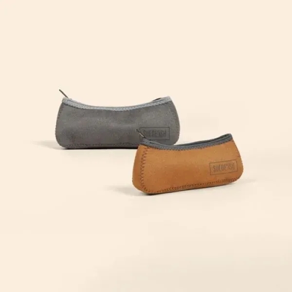 High quality gusseted pouch with a zipper closure, colored stitching and... from ASI 74710 Numo / NUMO