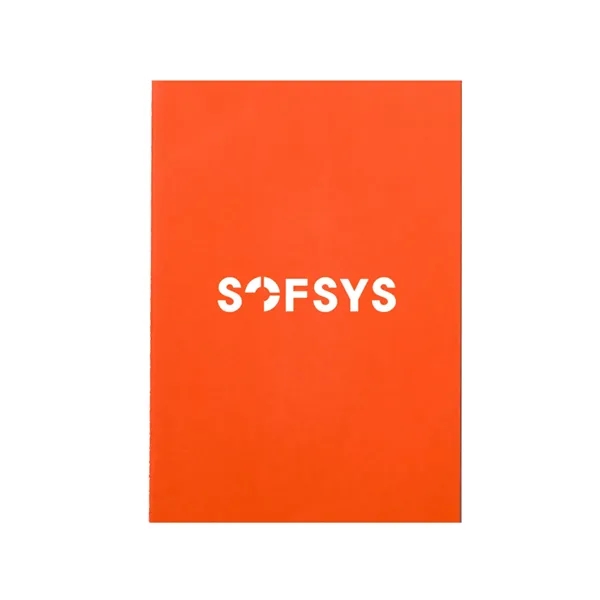 3" x 5" colorful journal with 40 pages and your choice... from ASI 63549 Jornik Manufacturing Corp / Jornik