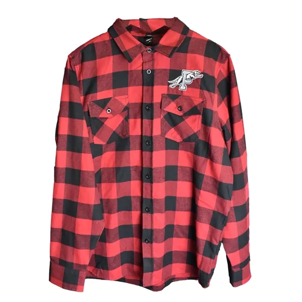 60/40 cotton/polyester blend flannel,Button closure,Double front pockets with top flap opening,Rollup... from ASI 72657 Active Life Promo / Active Life Promo Active Life