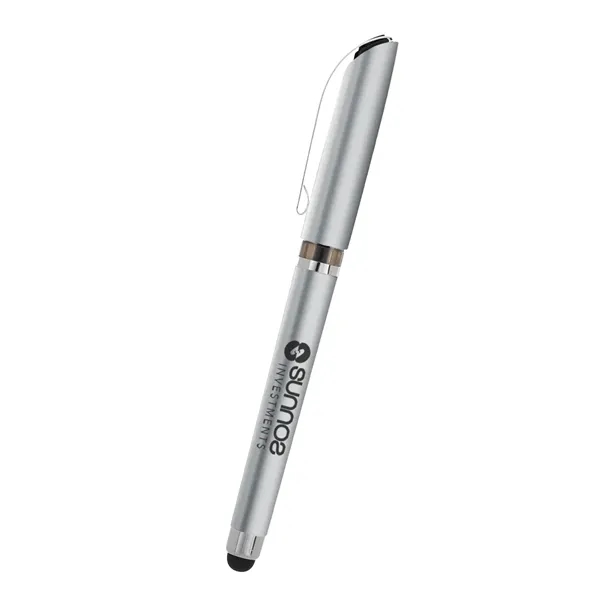 Avendale velvet touch pen with gel ink, a rubber grip, and... from ASI 61125 Hit Promotional Products / Hit®