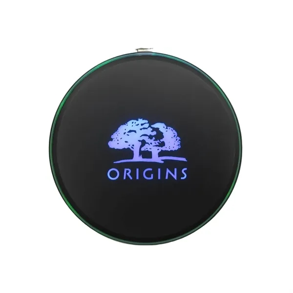 LED light up logo wireless charger plus 1 color laser engraving... from ASI 37218 Athena Promo (tm)