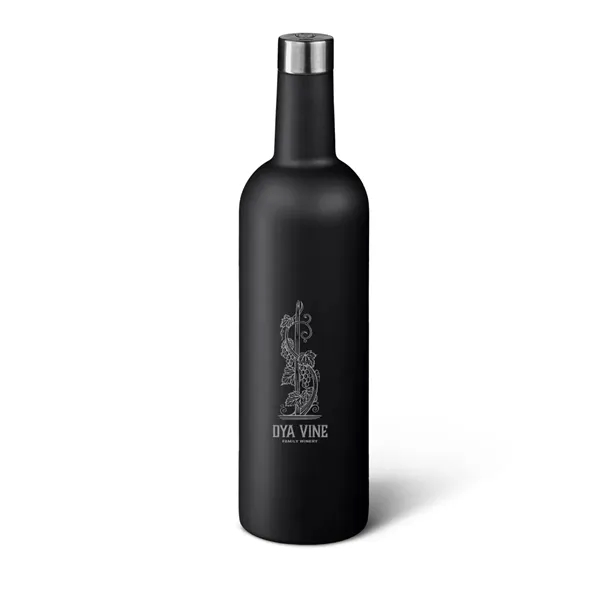 25 ounce insulated stainless steel wine bottle with spill resistant lid... from ASI 61125 Hit Promotional Products / Hit®