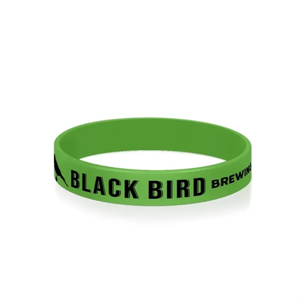 8" silicone glow in the dark bracelet; one size fits most.... from ASI 61125 Hit Promotional Products / Hit®