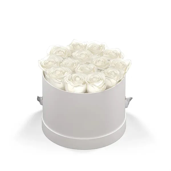 Arrangement of 13-15 exquisite roses in a box vase.... from ASI 61125 Hit Promotional Products / Hit®