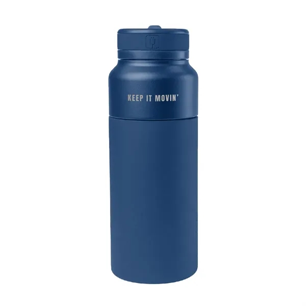 35 oz. insulated stainless steel bottle with lid, sip spout and... from ASI 61125 Hit Promotional Products / Hit®