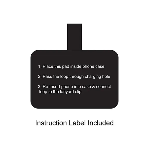 60" x 3/4" polyester and TPU pocket free crossbody cellphone lanyard... from ASI 62660 Innovation Line