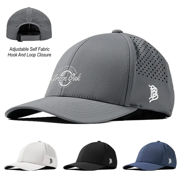 6 panel, low profile cap with adjustable self-fabric hook and loop... from ASI 61125 Hit Promotional Products / Hit®