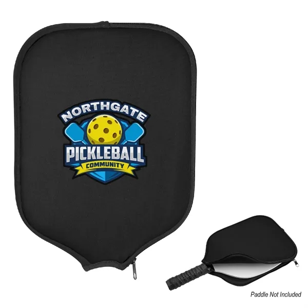 Pickleball paddle cover made of neoprene.... from ASI 61125 Hit Promotional Products / Hit®