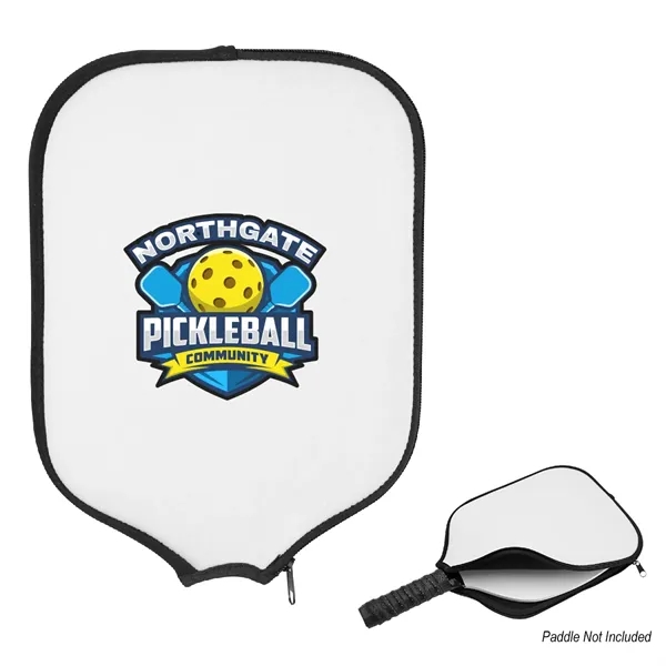 Pickleball paddle cover made of neoprene.... from ASI 61125 Hit Promotional Products / Hit®