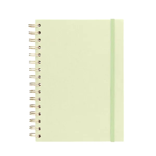 100 page lined notebook with strap closure and cover made from... from ASI 61125 Hit Promotional Products / Hit®