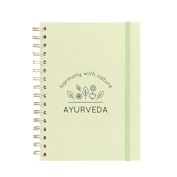 100 page lined notebook with strap closure and cover made from... from ASI 61125 Hit Promotional Products / Hit®