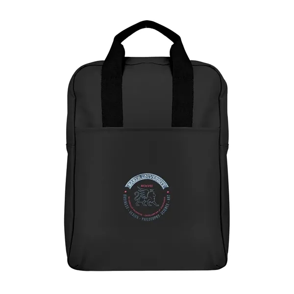 5" x 15.75" x 11.5" backpack with shoulder straps, web carry... from ASI 61125 Hit Promotional Products / Hit®