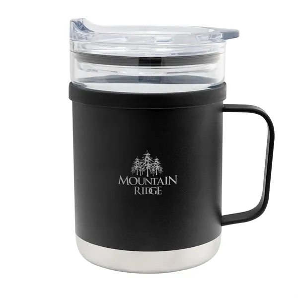 15 oz. mug with stainless steel exterior, borosilicate glass interior and... from ASI 61125 Hit Promotional Products / Hit®