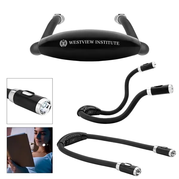 LED neck light with bendable arms.... from ASI 61125 Hit Promotional Products / Hit®
